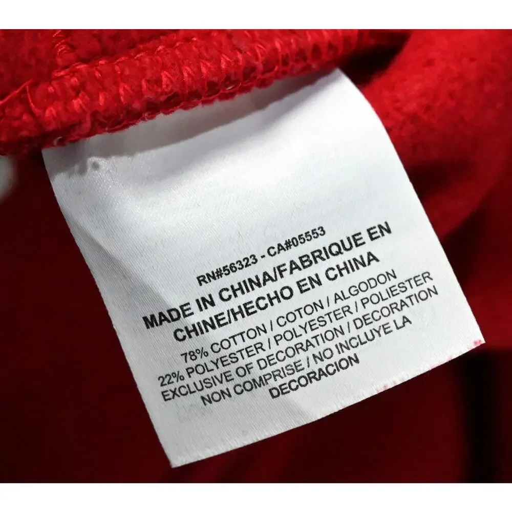 Air Jordan The Varsity Fleece Sweatpants Gym Red 689016-687 Men's XL NWT